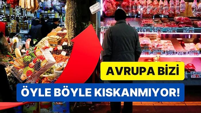 Avrupa Bizi Kıskanıyor (mu?): Türkiye Yüksek Enflasyon Oranında Avrupa Birincisi Oldu!