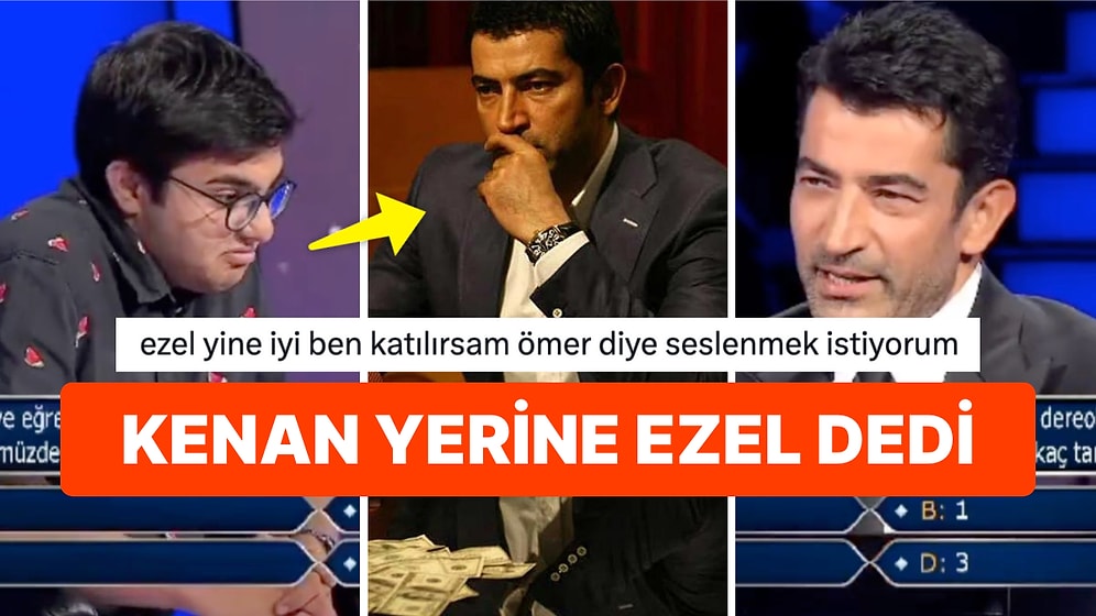 Kim Milyoner Olmak İster Yarışmacısının Kenan İmirzalıoğlu'na 'Ezel' Demesi Maziye Götürdü