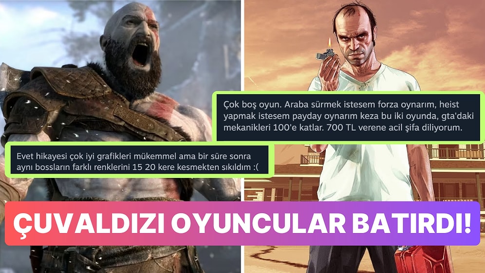 Sevilen Oyunlar Hakkında Yapılan Kimi Haklı, Kimi Saç Baş Yolduran Kötü Yorumlar