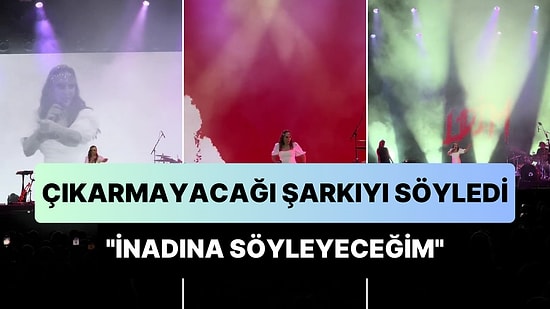 Sertab Erener, Hiçbir Yerde Dinlenemeyecek 'Duvara Yazdım'ı Söyledi: 'Şarkıyı Alamadık, İnadına Söyleyeceğim'