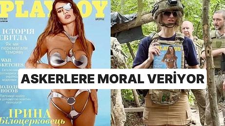 Savaşta Yaralanan Ukraynalı Model Bilotserkovets Playboy Dergisine Kapak Oldu