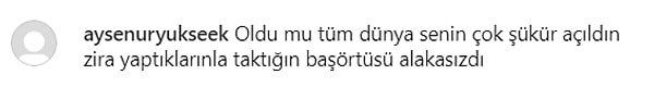 Ünlü ismin tesettürü bırakma kararı çok konuşuldu.