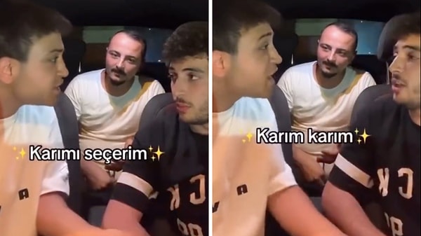 Hayatına girecek kızla evleneceğini söyleyen Berat arkadaşlarına dönüp bir tur da posta koyuyor, "Siz yoksunuz benim hayatımda artık, karım karım!" diyor.