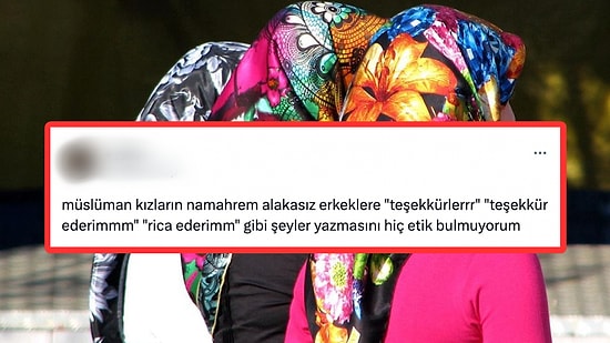 Müslüman Kızların Uzatarak Teşekkür Etmesini Etik Bulmayan Adama Gelen Tokat Gibi Yanıtlar!