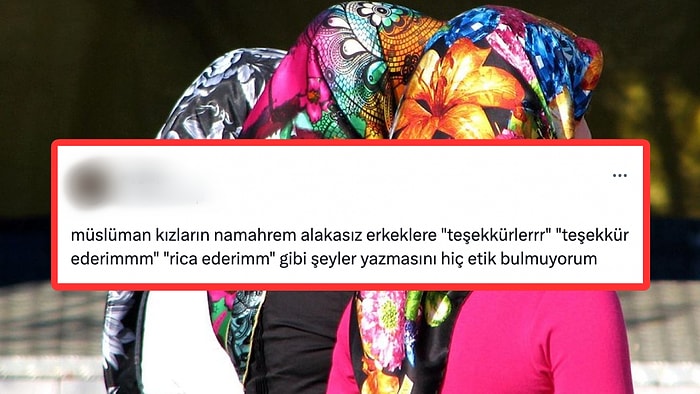 Müslüman Kızların Uzatarak Teşekkür Etmesini Etik Bulmayan Adama Gelen Tokat Gibi Yanıtlar!