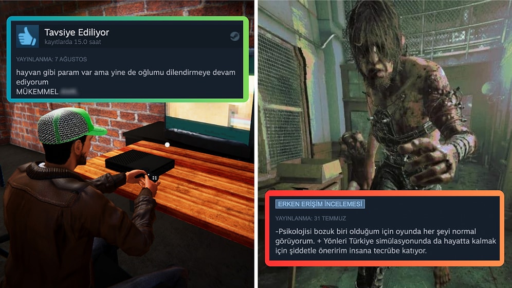 Oğlunu Dilendiren Zenginden Türkiye Simülasyonuna Haftanın En Komik Steam Yorumları