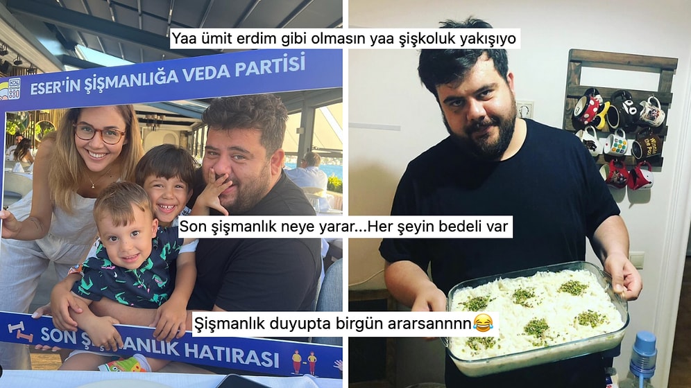 Berfu Yenenler'in "Eser'in Şişmanlığa Veda Partisi" Paylaşımı Olay Oldu!