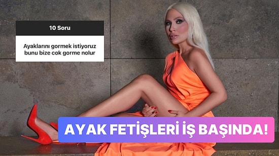Gülben Ergen'den Sonra Lerzan Mutlu'nun Ayakları da Ayakseverler Kulübü Üyelerinin İlgisini Çekti!