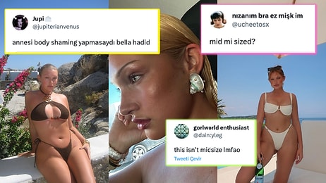 Bella Hadid'e Benzerliğiyle Bir İçim Su Olan TikTok Fenomenine 'Midsize' Denilmesi Görenleri Çileden Çıkardı