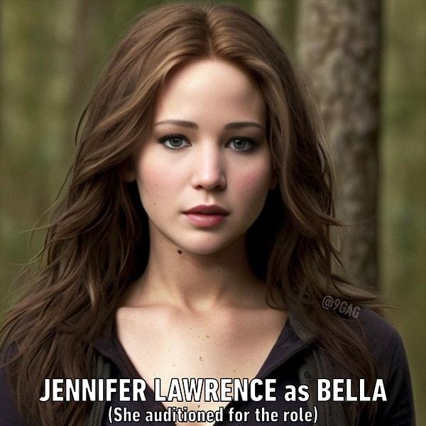 4. Bella rolünde Jennifer Lawrence