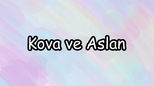 Asla aşık olmaman gereken iki burç;👇