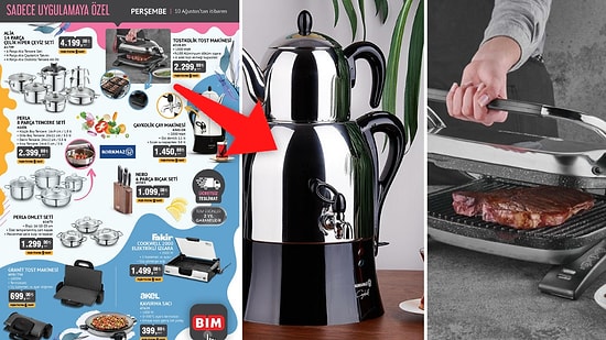 Çeyiz Setleri BİM'de! Uygulamaya Özel BİM Aktüel Ürünler Kataloğu