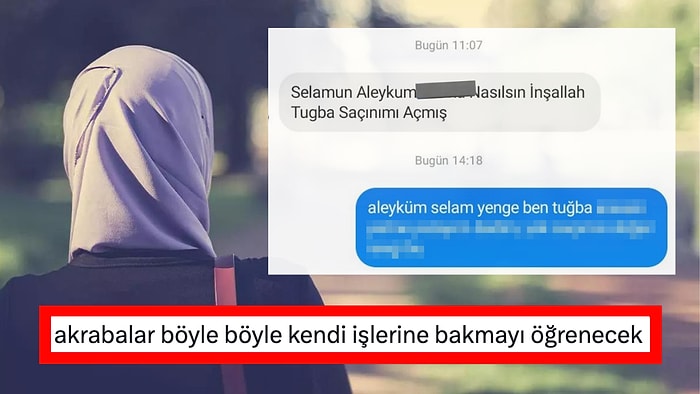 Başörtüsünü Çıkaran Genç Kadının Dedikoducu Yengesine Verdiği Yanıt İçinizin Yağlarını Eritecek