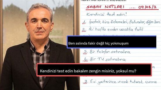 ENAG Başkanı Ulusoy'dan Yoksunluk Testi: Yorumlar Fakir Doldu