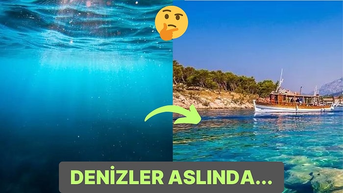 Su Aslında Şeffafken Okyanus ve Denizler Neden Mavi Renktedir?