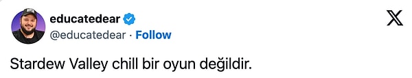 5. Elinde başkanın kayıp donuyla mevsimi geçmeden mısır ekmeye çalışıp bir yandan mağaraki düşmanların arasından geçip özel balığı tutmaya çalışırken anlıyor insan.