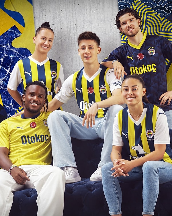 Öte yandan Fenerbahçe'nin yeni sezon forma tasarımları ise sosyal medyayı ikiye bölmüştü hatırlarsanız.