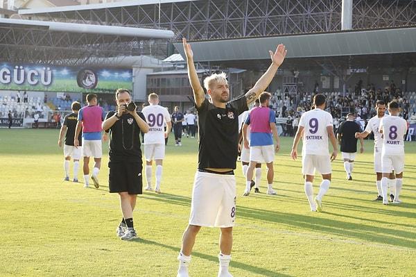 Trendyol 1. Lig'in ilk haftasında Eyüpspor, deplasmanda Ankara Keçiörengücü'nü 1-0 mağlup ederken, galibiyet golünü frikikten Caner Erkin kaydetti.
