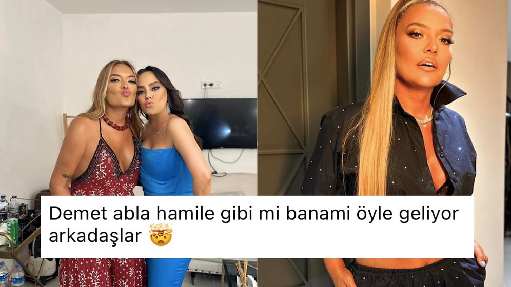 Demet Akalın Paylaştığı Fotoğrafa Gelen 'Hamile' İddialarına Güldüren Bir Yanıt Verdi!