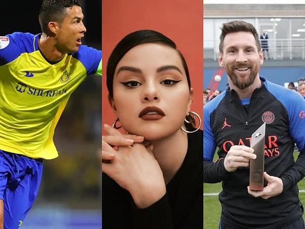 Instagram'da en çok takip edilen birinci hesap Ronaldo'ya, ikinci hesap Lionel Messi'ye ve üçüncü hesap ise şarkıcı Selena Gomez'e ait.