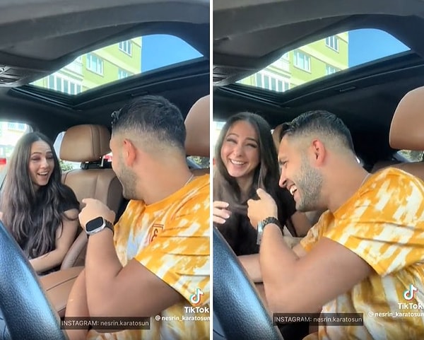 Cüzdanını unutmasına karısının vereceği tepkileri bilen Ali, mükemmel bir uyum içerisinde karısı Nesrin'in söylediklerini birebir olarak tekrarlıyor.