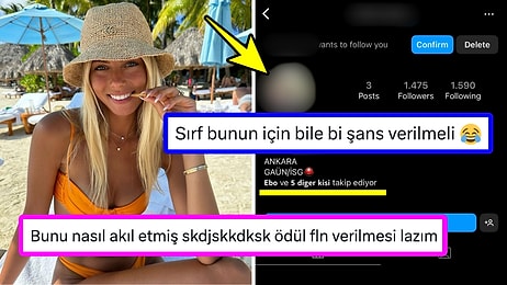 Instagram'da Takip İsteği Kabul Edilsin Diye Beyninin Yüzde Yüzünü Kullanan Kişiye Şapka Çıkaracaksınız!