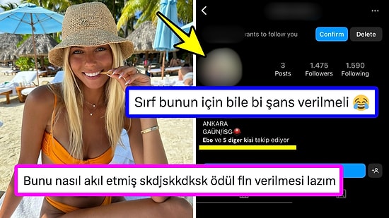 Instagram'da Takip İsteği Kabul Edilsin Diye Beyninin Yüzde Yüzünü Kullanan Kişiye Şapka Çıkaracaksınız!