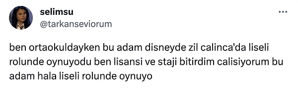 Liseli rollerinin vazgeçilmezi Cihan Şimşek goygoycuların diline düşmekten kurtulamadı.