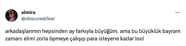 Bırakın flörtü, arkadaşlarına bile "Ben senin annen yaşındayım" diyenler mevcut.