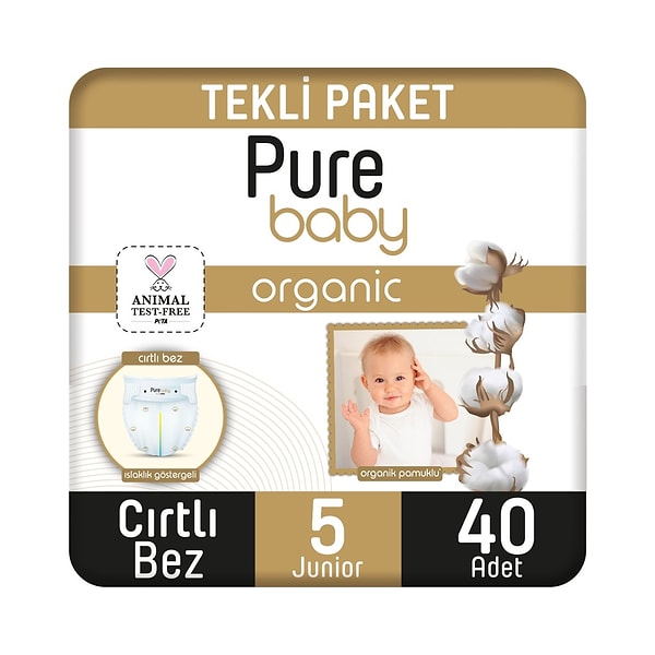 Pure Baby için stok vakti!