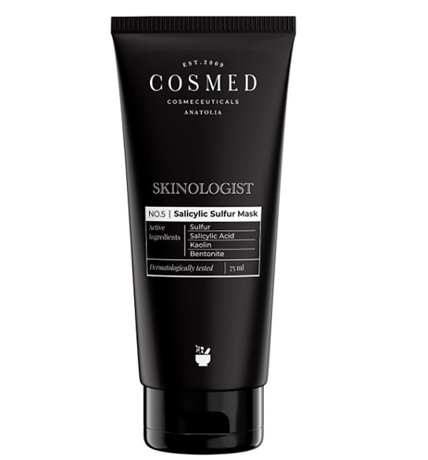 15. Cosmed Skinologist Salicylic Sulfur Mask