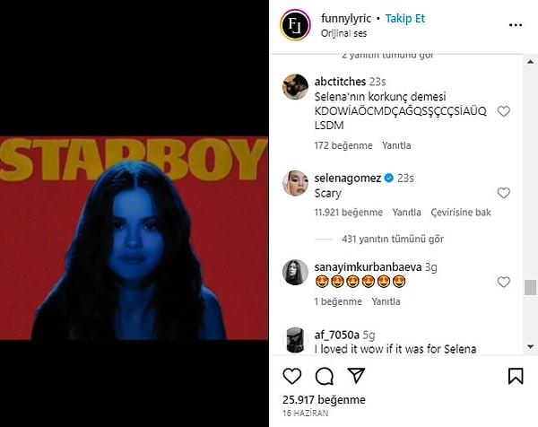 Yapay zeka ile Gomez'in Starboy şarkısını seslendirdiği videoya ünlü şarkıcının yorumu "Korkunç" oldu.