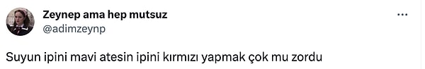 Tweet yanıtında bilekliklerin renklerinin farklı olması gerektiği söyleniyordu.