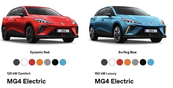 Comfort ve Luxury versiyonları bulunan MG'ün sahip olduğu tüm özellikleri özetleyecek olursak: