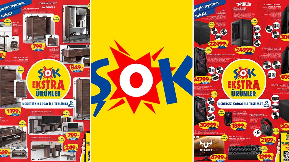 ŞOK'a Gamer Ekipmanları Geliyor! 19 Ağustos 2023 ŞOK Aktüel Ürünler Kataloğu