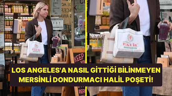 Gossip Girl Dizisindeki Lily Karakterinin "Mersinli Dondurmacı Halil" Poşetine Dikkat Çeken Kullanıcı