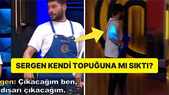 Tartışmalarıyla Gündemden Düşmüyor: MasterChef'ten Sergen'in Eleneceği İddia Edildi