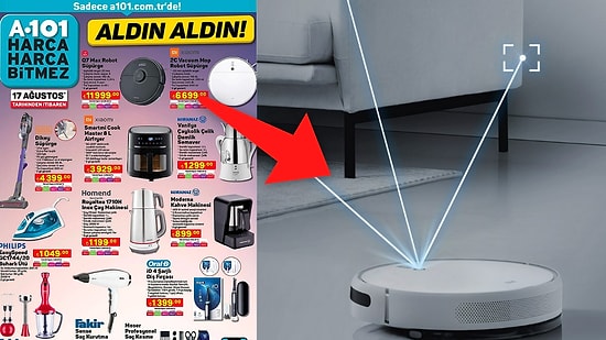 A101'de Satışa Sunulan Xiaomi Robot Süpürge 2C Vacuum Mop Modeli Alınır mı? Özellikleri ve Yorumları