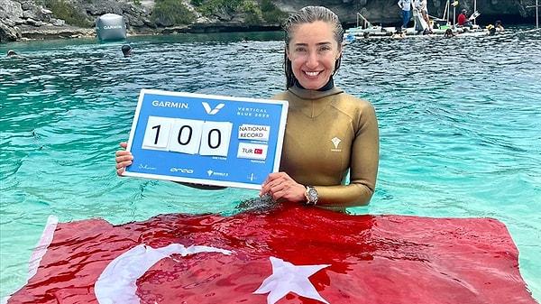 11. Henüz 13 yaşındayken yarışmalara katılmaya başlayan Şahika Ercümen, ağustos ayında sabit ağırlık kategorisinde 100 metre derinliğe dalış yaparak Guinness Dünya Rekorlar Kitabı'na adını yazdırdı.