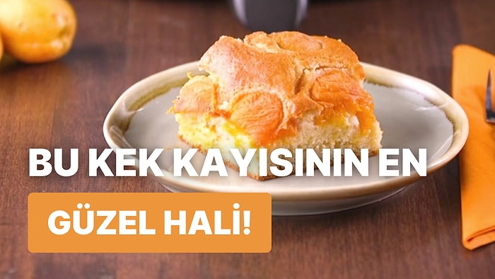 Bir Dilim Daha İstemeden Duramayacağınız Kayısılı Kek Nasıl Yapılır?