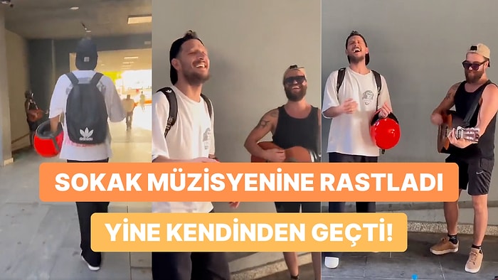 Gittiği Her Konserde Kendinden Geçen Uraz Kaygılaroğlu, Bu Sefer Bir Sokak Müzisyeniyle Düet Yaptı