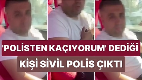 Yolcu Seçtiği İçin 'Polisten Kaçıyorum' Bahanesi Uyduran Taksicinin Konuştuğu Kişi Sivil Polis Çıktı