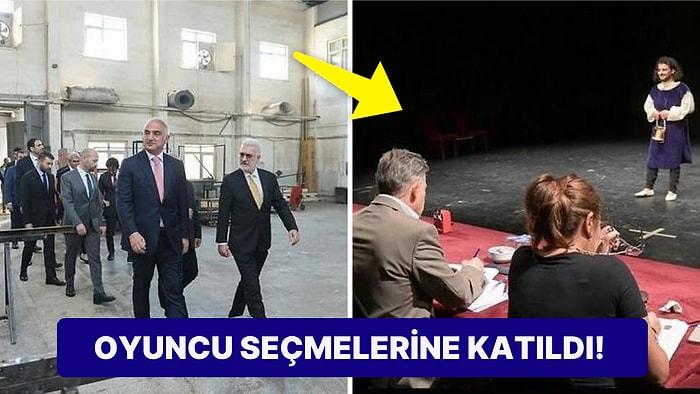 Devlet Tiyatroları Genel Müdürü Tamer Karadağlı, Yeni Görevinde İlk Misafiri Mehmet Nuri Ersoy'u Ağırladı