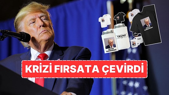 ABD Tarihine Geçen Donald Trump Sabıka Fotoğrafını Seçim Kampanyasında Kullanmaya Başladı