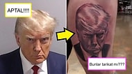 Bacağına Donald Trump'ın Sabıka Fotoğrafını Dövme Yaptıran Adam Sosyal Medyayı İkiye Böldü!