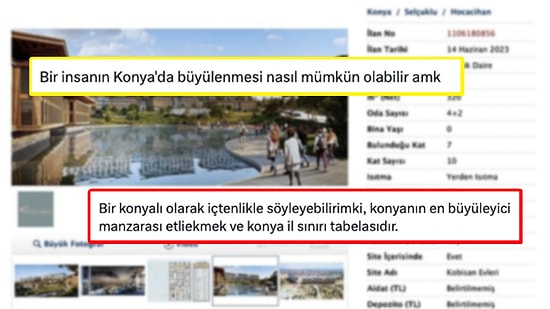 Konya'da 'Büyüleyici Manzaralı' Diye Binlerce Liraya Kiraya Verilen Daireye Gülsek mi Ağlasak mı Bilemedik!