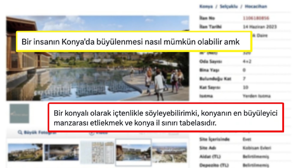 Konya'da 'Büyüleyici Manzaralı' Diye Binlerce Liraya Kiraya Verilen Daireye Gülsek mi Ağlasak mı Bilemedik!