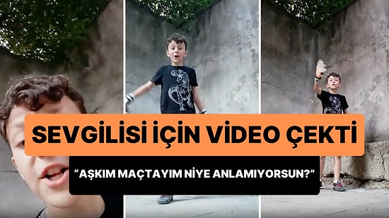 Arkadaşıyla Maç Yaptığına İnanmayan Sevgilisi İçin Video Çeken Ufaklığın Viral Olan Anları