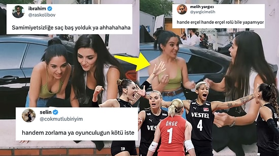 Filenin Sultanları'nı İzlerken Verdiği Tepkiler Samimiyetsiz Bulunan Hande Erçel Oyunculuğunu Sorgulattı
