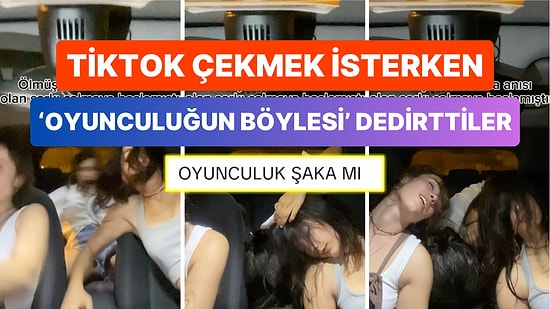 Anısı Olan Şarkı Videosu Çekerken Oyunculara Taş Çıkaran Performansa İmza Atan TikTok Kullanıcıları